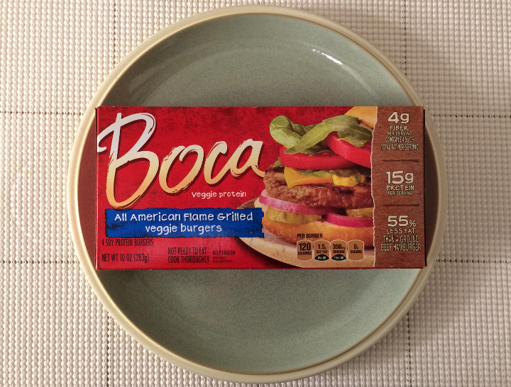 Boca All American Flame Grilled Veggie Burgers