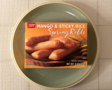 Trader Joe’s Mango & Sticky Rice Spring Rolls Review