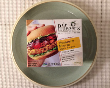 Dr. Praeger’s Mushroom Risotto Veggie Burgers Review