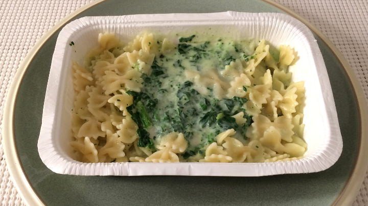Trader Joe's Farfalle with 4 Cheeses & Spinach