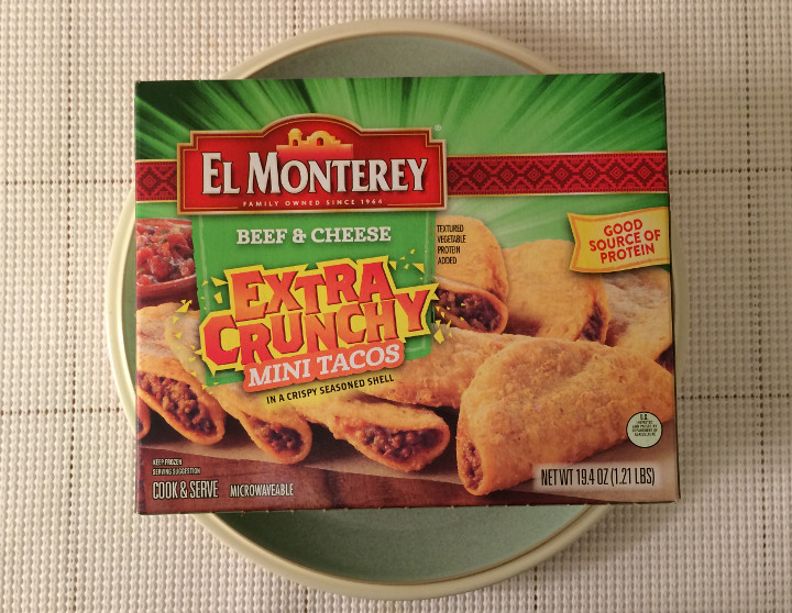 El Monterey Extra Crunchy Beef & Cheese Mini Tacos