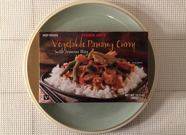 Trader Joe's Vegetable Panang Curry with Jasmine Rice