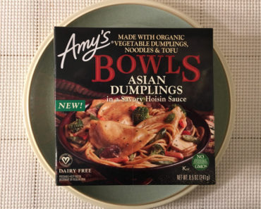 Amy’s Asian Dumplings in a Savory Hoisin Sauce Review
