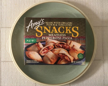 Amy’s Meatless Pepperoni Pizza Snacks Review
