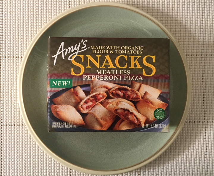 Amy's Meatless Pepperoni Pizza Snacks