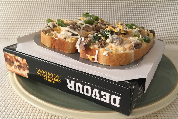 Devour Philly Cheesesteak Grilled Cheese