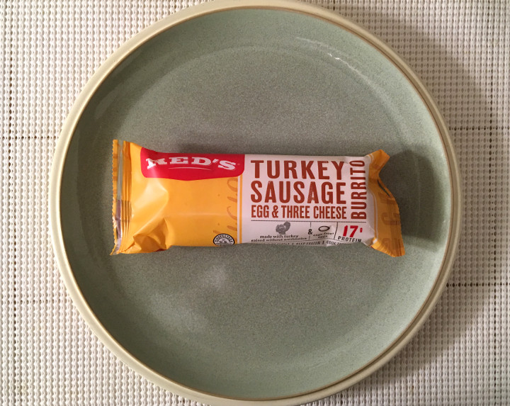 Red's Turkey Sausage, Egg & Three Cheese Burrito