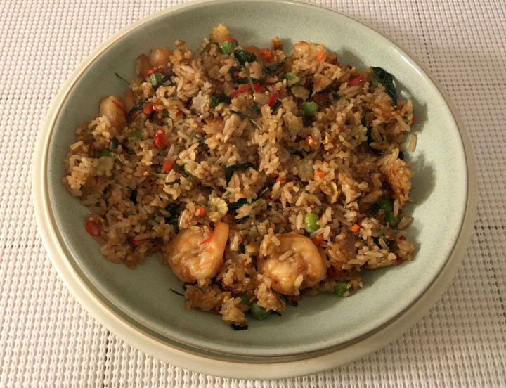 Trader Joe's Spicy Thai Shrimp Fried Rice