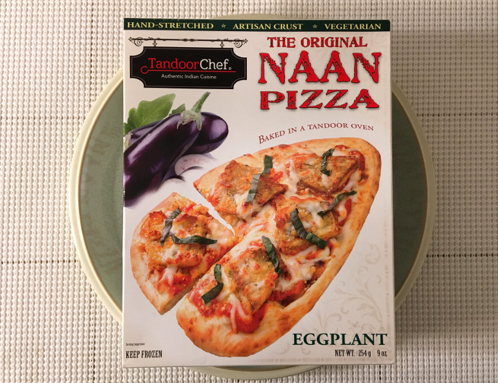 Tandoor Chef Eggplant Naan Pizza