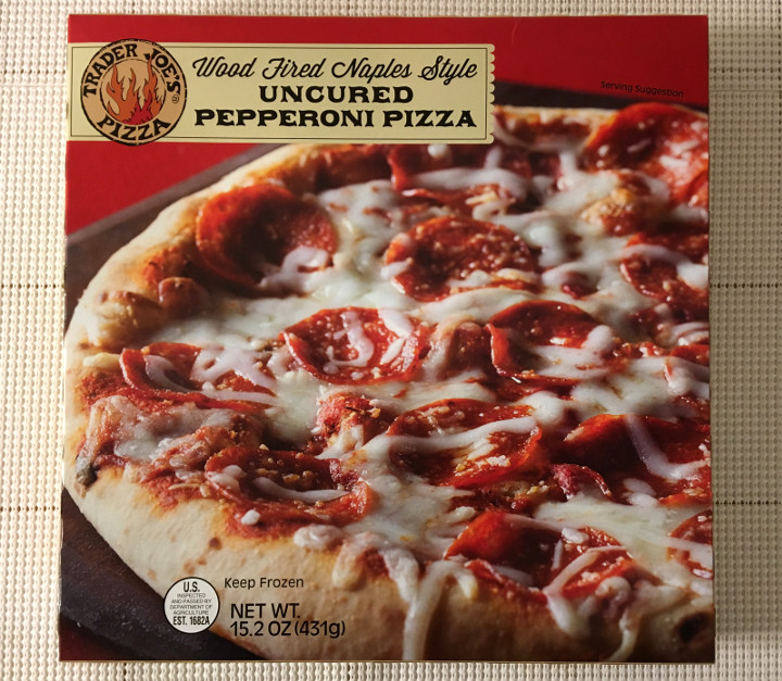 Trader Joe's Wood Fired Naples Style Uncured Pepperoni Pizza