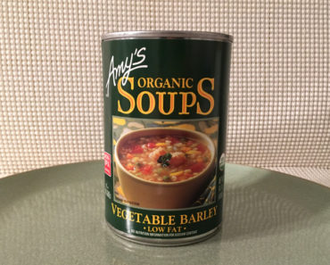 Amy’s Low Fat Vegetable Barley Soup Review