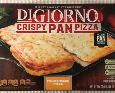 DiGiorno Four Cheese Crispy Pan Pizza Review