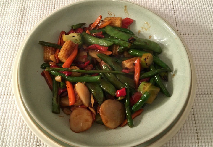Trader Joe's Asian Vegetables with Beijing Style Soy Sauce