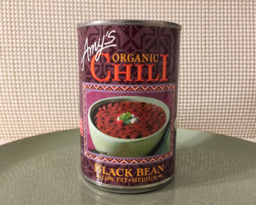 Amy’s Black Bean Organic Chili Review