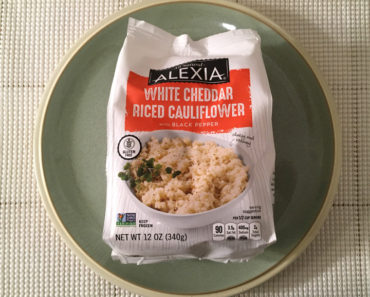 Alexia White Cheddar Riced Cauliflower with Black Pepper Review