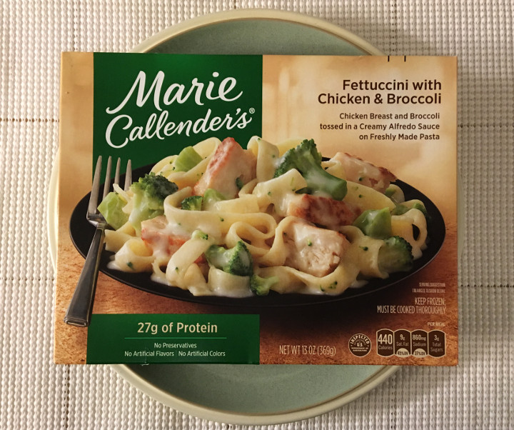 Marie Callender's Fettuccini with Chicken & Broccoli Review