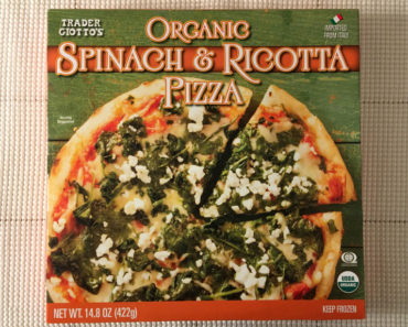 Trader Joe’s Organic Spinach & Ricotta Pizza Review