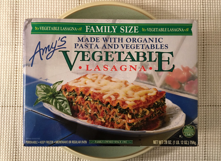 Amy's Family Size Vegetable Lasagna