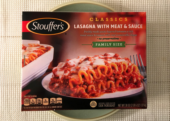 Stouffer's Family Size Lasagna with Meat & Sauce