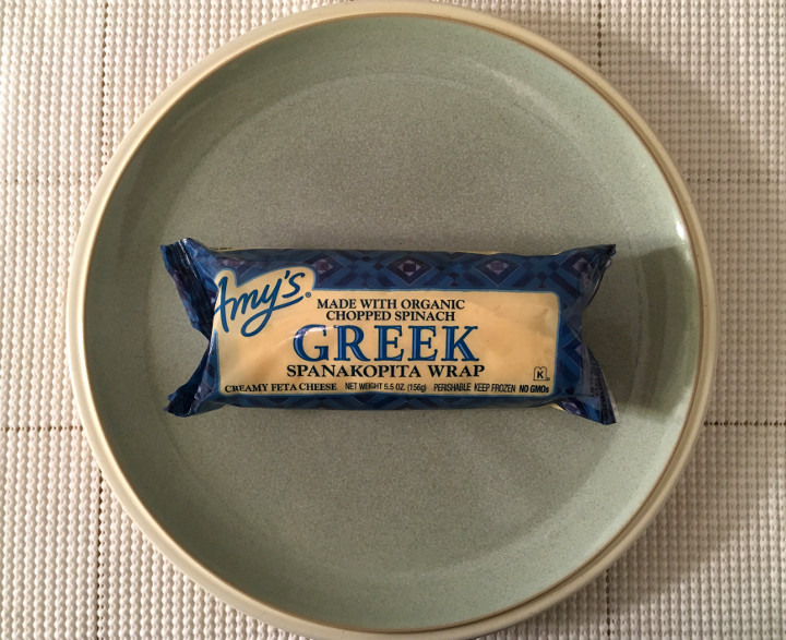 Amy's Greek Spanakopita Wrap