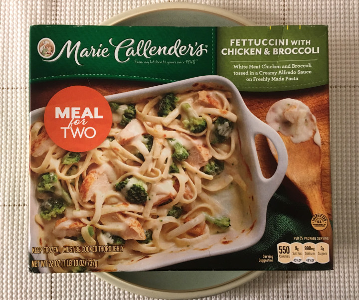 Marie Callender's Fettuccini with Chicken & Broccoli (Meal for Two)