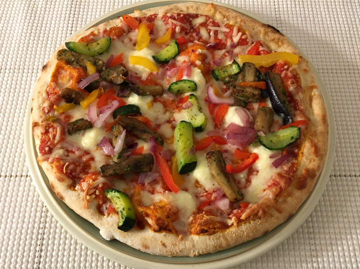 Trader Joe's Organic Roasted Vegetable Pizza