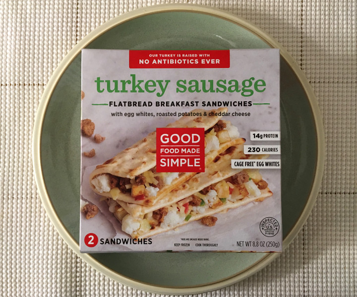 Good Food Made Simple Turkey Sausage Flatbread Breakfast Sandwiches