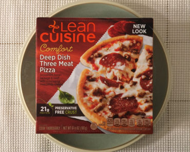 Lean Cuisine Comfort Deep Dish Three Meat Pizza Review