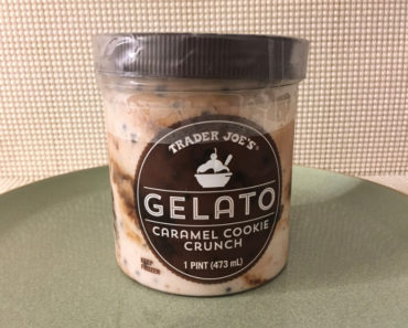 Trader Joe’s Caramel Cookie Crunch Gelato Review