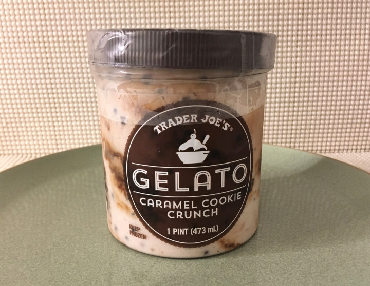 Trader Joe's Caramel Cookie Crunch Gelato