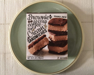 Trader Joe’s Brownie Crisp Coffee Ice Cream Sandwiches Review