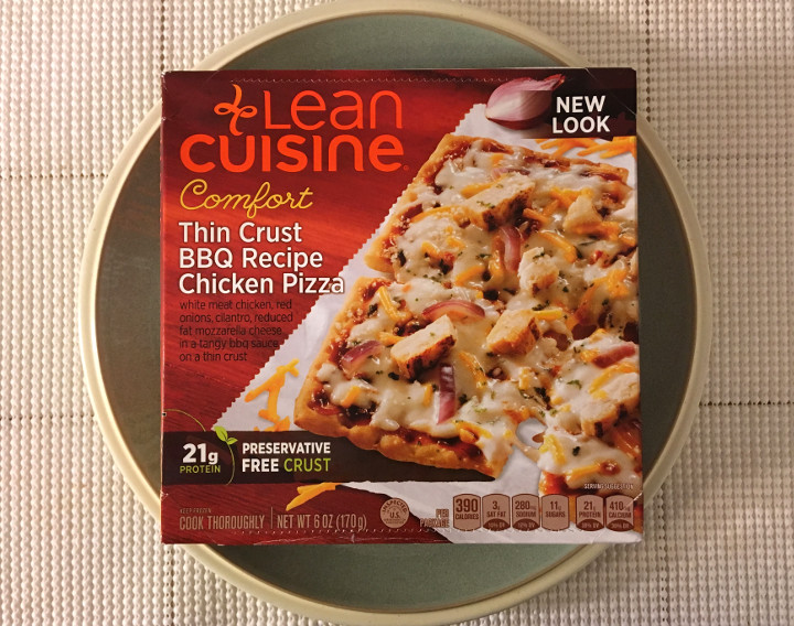 Lean Cuisine Comfort Thin Crust BBQ Recipe Chicken Pizza