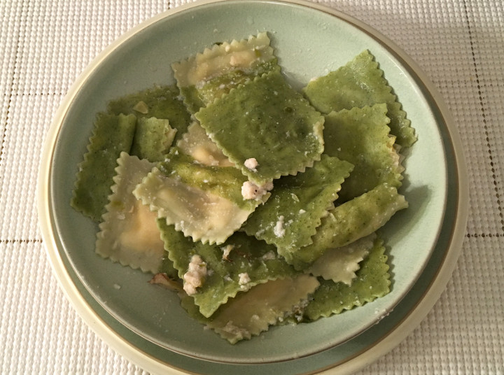 Trader Joe's Brussels Sprouts & Caramelized Onion Ravioli
