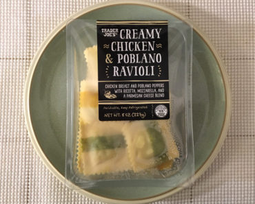 Trader Joe’s Creamy Chicken & Poblano Ravioli Review