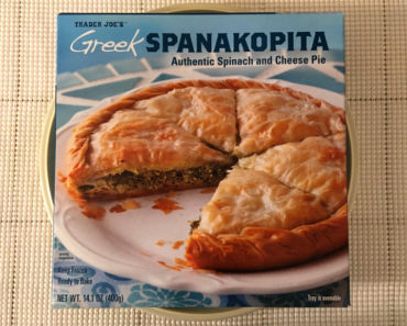 Trader Joe’s Greek Spanakopita Authentic Spinach and Cheese Pie Review