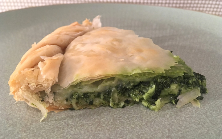 Trader Joe's Greek Spanakopita Authentic Spinach and Cheese Pie