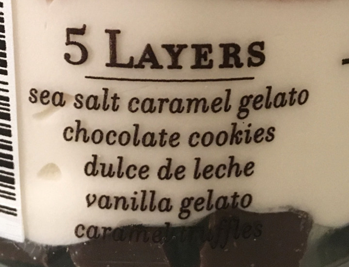 Talenti Salted Caramel Truffle Gelato Layers