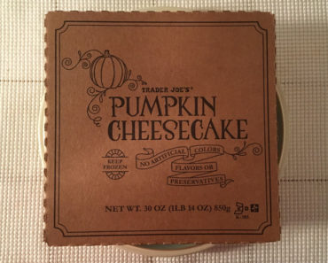 Trader Joe’s Pumpkin Cheesecake Review