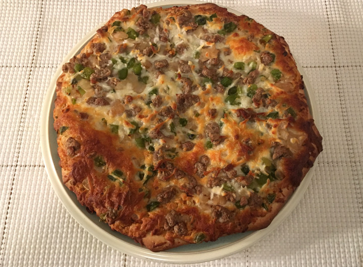 Devour Ultimate Sausage & Peppers Pizza