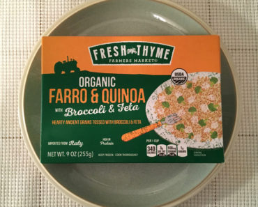 Fresh Thyme Organic Farro & Quinoa with Broccoli & Feta Review