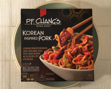 PF Chang’s Home Menu Korean Inspired Pork Review