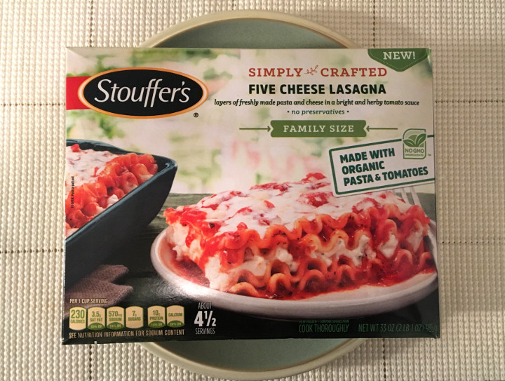 Stouffer's Family Size Five Cheese Lasagna