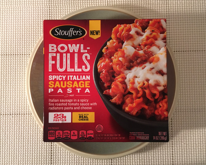 Stouffer's Bowl-Fulls: Spicy Italian Sausage Pasta