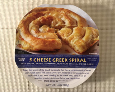 Trader Joe’s 5 Cheese Greek Spiral Review