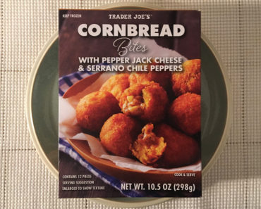 Trader Joe’s Cornbread Bites with Pepper Jack Cheese & Serrano Chile Peppers Review