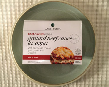 Lunds & Byerlys Ground Beef Sauce Lasagna Review