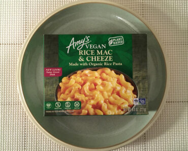 Amy’s Vegan Rice Mac & Cheeze Review
