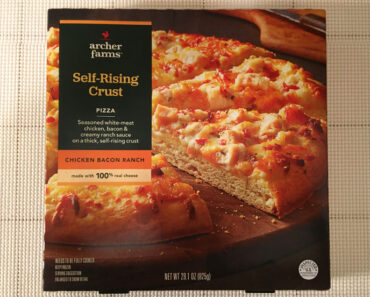 Archer Farms Chicken Bacon Ranch Self-Rising Crust Pizza Review