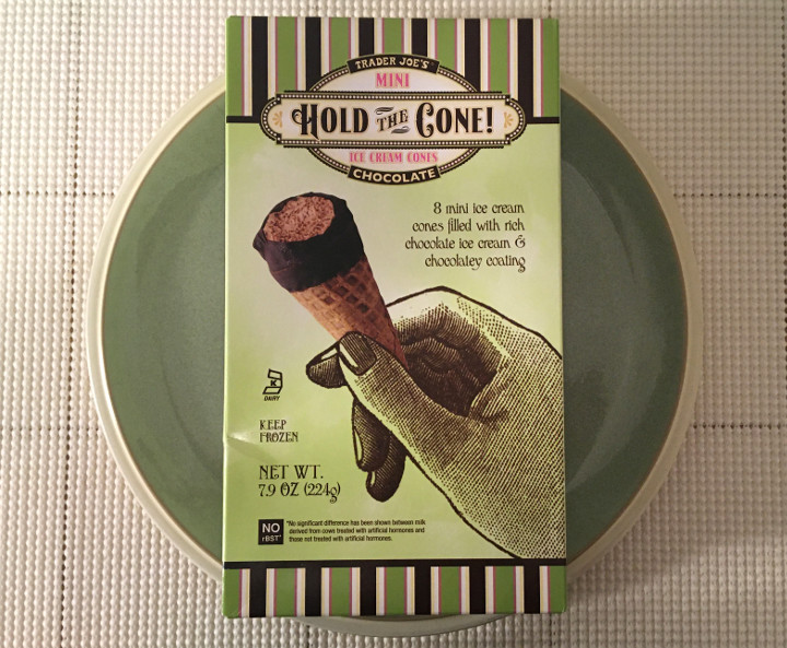 Trader Joe's Chocolate Hold the Cone! Mini Ice Cream Cones