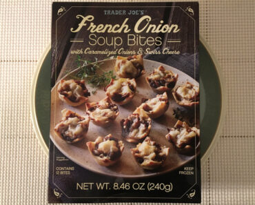 Trader Joe’s French Onion Soup Bites with Caramelized Onions and Swiss Cheese Review